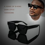 Men's Stylish Thick Frame Fashion Glasses - Durable PC Material Anti-reflective Lenses For Daily Wear & Outdoor Activities