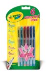 Crayola Glitter Gel Pens Pack Of 6: