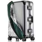 Linpr Waterproof Suitcase Cover Transparent Pvc Protector Green Hard Shell Suitcase
