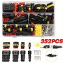 352PCS Quick Connect Automotive Electrical Connector Kit - Easy Install Wide Compatibility 1/2/3/4/5/6 Pin For Various Vehicles