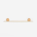 Emerging Creatives Bobby Shelf - Cream Light Oak - Large
