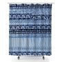 Shower Curtain For Bathroom 180X180CM Heavy Duty Heart Pattern Bath Curtain