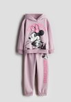 2-PIECE Printed Sweatshirt Set - Pink minnie Mouse