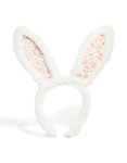 Kids Fabric Flower Bunny Ear Headband