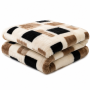 Single Ply Mink Blanket - Ultra Soft Lightweight Winter Blanket For Couch