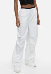 Parachute Trousers - White
