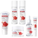 6 Pcs Skin Care Kit Pomegranates Gental Hydration And High Moistturizing