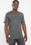Mens Embroidered Crew Tee Short Sleeve - Dark Shadow