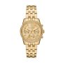 Ritz Womens Gold Stainless Steel Strap WATCH-MK7530