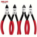 Delixi Electric Nozzle Pliers Thick Diagonal Pliers Scissors Pliers For Industrial-grade Electricians