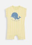 Whaley Cute Slogan Cotton Romper