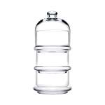 Villa 3 Tier Patisserie Bowl Clear