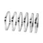 Napkin Rings Matt Nickel Fino - Set Of 6