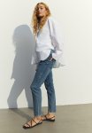 Mama Slim Ankle Jeans - Light Denim Blue