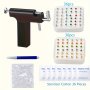 1SET Reusable Ear Piercing Tool With Ear Piercing Gun Ear Piercing Studs Suitable For Salon Party