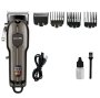 Daling R-angle Design USB Charge Metal Clipper Lcd Display Hair Trimmer