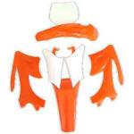 Dirt Bike Fairing Kit - Orange