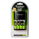 Uniross Multi Charger + 4AA 1200MAH 1200MAH