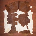 A Grade Nguni Hide 183 Brown white XXL - Extra Extra Large Brown white Panelled