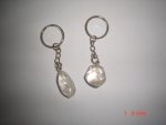 Clear Quartz Keyring