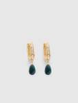 Signature Toni Teardrop Earrings - 0 Gold teal