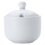 Basics White Jumbo Sugar condiment Bowl