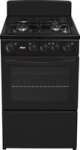 UG005 Compact Full Gas Stove 500MM Black
