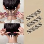 3PCS SET Wavy Hair Trimming Fork Combing Tools Broken Hair Fixer Comb MINI Bangs Holder Hair Styling Accessories