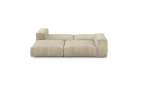 Double Lounger - Cord Velours - Sand - 241CM X 210CM