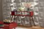 Bortollotti Quad Red Sideboard - 4652
