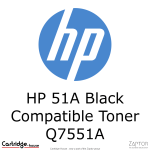 Hp 51A Black Compatible Toner Cartridge – Alternate Brand