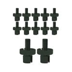 Mandark 12PCS Car Clutch Brake Cable Adjuster Screw 8 Mm M8 Metric Vehicle Cable Adjuster Nut Automotive Brake Cable Handle Adju