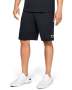 Men's Ua Sportstyle Cotton Shorts - BLACK-001 / XXL