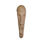 Zulu Mask Sculpture - Large 1000MM Bronze