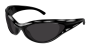Sunglass Unisex Black Grey BB0317S-001 - Black