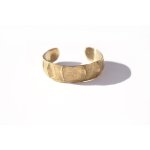 Brass Croc Cuff