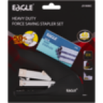 Black Heavy Duty Stapler & Staples Set 2-PACK