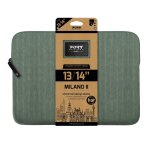 Designs Milano II Eco 13 14" Universal Laptop Sleeve - Sage Green