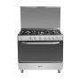 Zero Appliances 5 Burner Stainless Steel Gas Stove