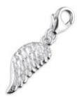C308-C21805 - 925 Sterling Silver Wing Dangle Charm