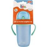 Made 4 Tots Frost Weight Cup With Flip Straw Lid Blue 300ML