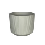 Flowerpot Stoneware 15CM - L gray