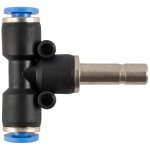 AirCraft Reducing Insert T-joint Pu 6 - 4MM