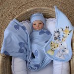 Wrap Set Swaddle Set Fancy Safari Set