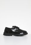 PoP Candy Lace Up Patent Shoes-black