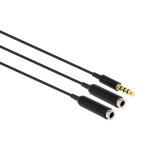 Delock 25CM Stereo M – 2X Stereo F 4-POLE 65575