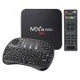 Android Tv Box 12.1 - Mxq Pro 4K 5G HD Tv Box Plus MINI Backlit Keyboard