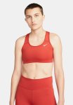 Nike W Df Swoosh Non Padded Bra - Cinnabar