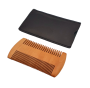 Mens Beard Comb - Natural Wood