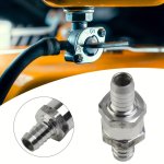1PC 6 8 10 12MM 4 Size Valves Aluminum Alloy Fuel Non Return Check Valve One Way Fit Carburettor